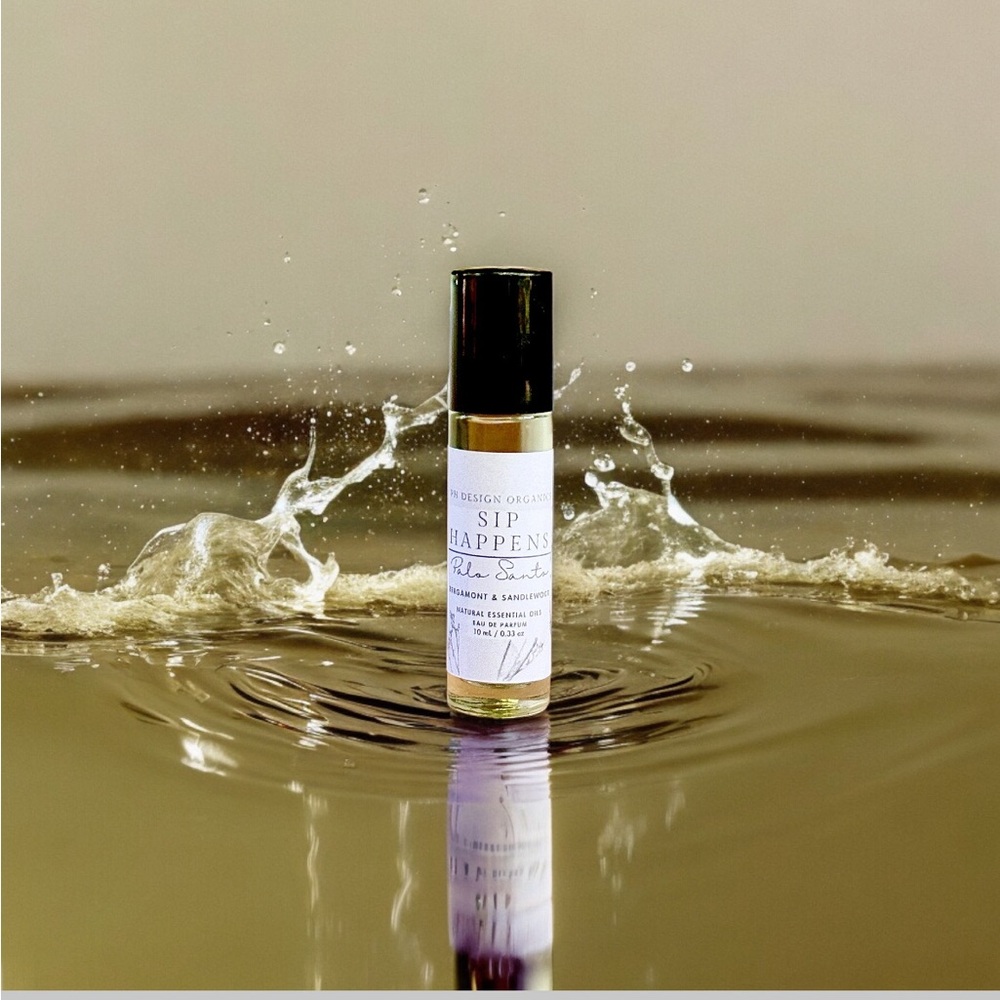 PH Design Organic “Sip Happens” Natural Essential Oil Perfume Roll On‎ 10ml